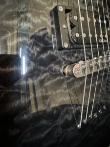Body of a schecter guitar